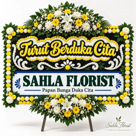Papan Bunga Duka Benoa