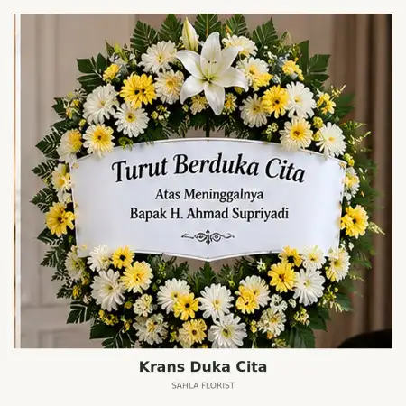 Krans Bunga Duka Benoa